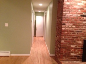 The hallway before